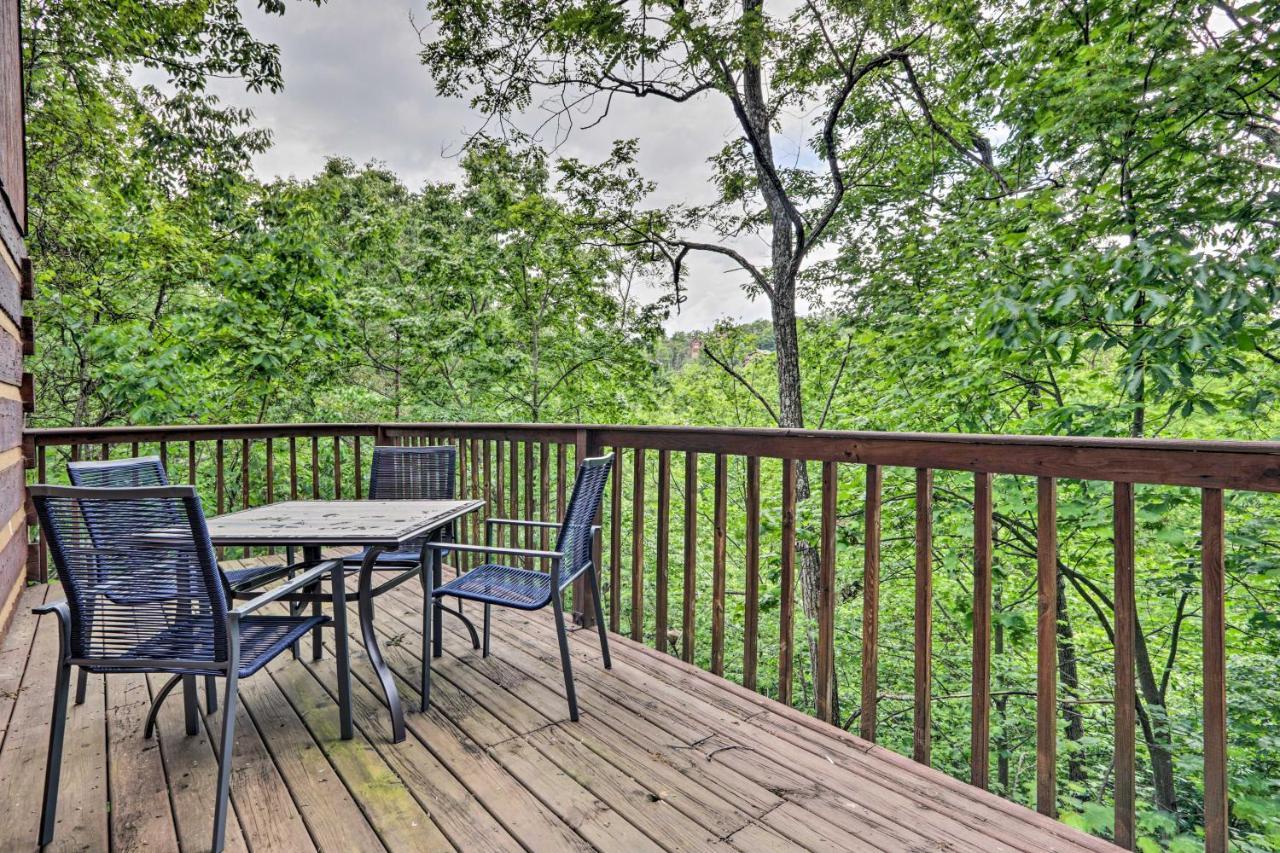 فيلا Gatlinburg Escape With Hot Tub, Deck And Mtn View المظهر الخارجي الصورة